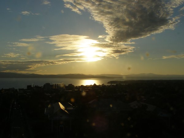 Burlington sunset on Wednesday, August 20, 2025 at 7:28 PM EDT