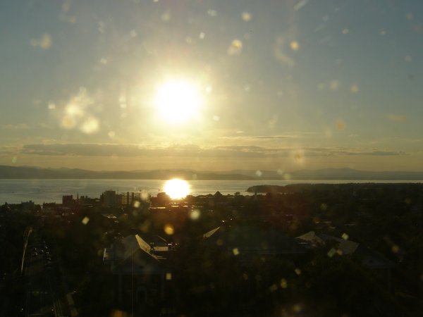 Burlington sunset on Friday, August 22, 2025 at 7:13 PM EDT