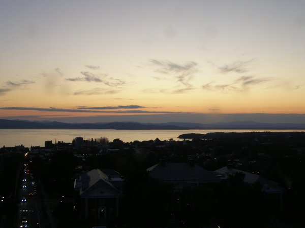 Burlington sunset on Friday, August 22, 2025 at 8:13 PM EDT
