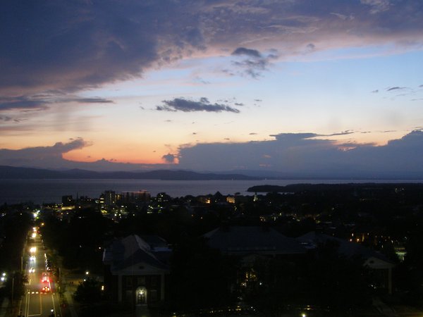 Burlington sunset on Sunday, August 24, 2025 at 8:28 PM EDT