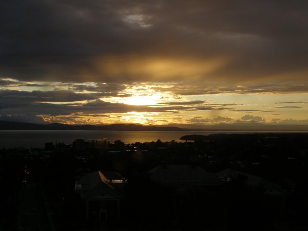 Burlington sunset on Friday, August 29, 2025 at 7:29 PM EDT
