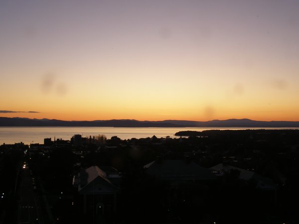 Burlington sunset on Sunday, August 31, 2025 at 7:58 PM EDT