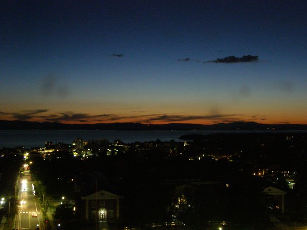 Burlington sunset on Wednesday, September 3, 2025 at 8:28 PM EDT
