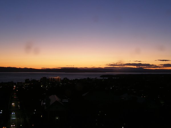 Burlington sunset on Sunday, September 7, 2025 at 7:58 PM EDT