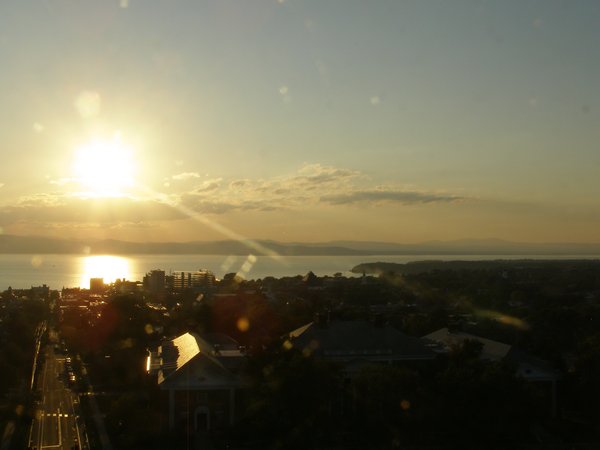 Burlington sunset on Sunday, September 14, 2025 at 6:43 PM EDT