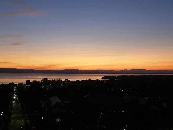 Burlington sunset on Tuesday, September 16, 2025 at 7:43 PM EDT