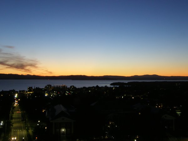 Burlington sunset on Saturday, September 20, 2025 at 7:43 PM EDT