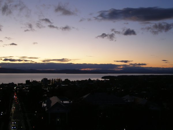 Burlington sunset on Wednesday, October 22, 2025 at 6:29 PM EDT