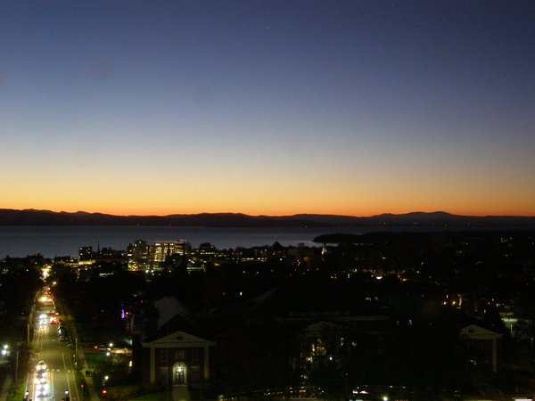 Burlington sunset on Tuesday, October 28, 2025 at 6:44 PM EDT