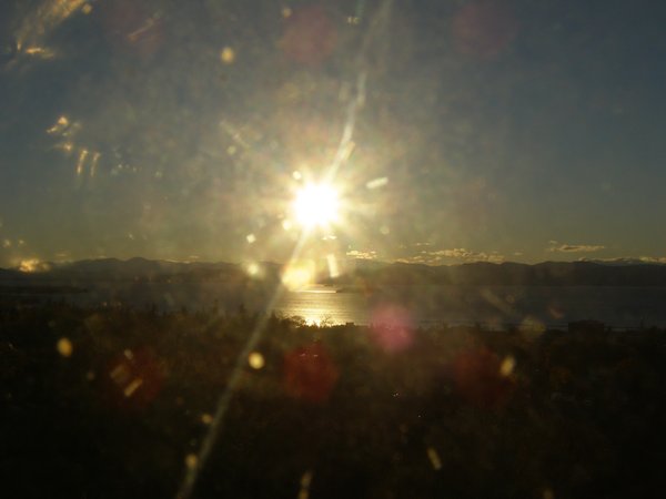 Burlington sunset on Saturday, November 8, 2025 at 4:14 PM EST