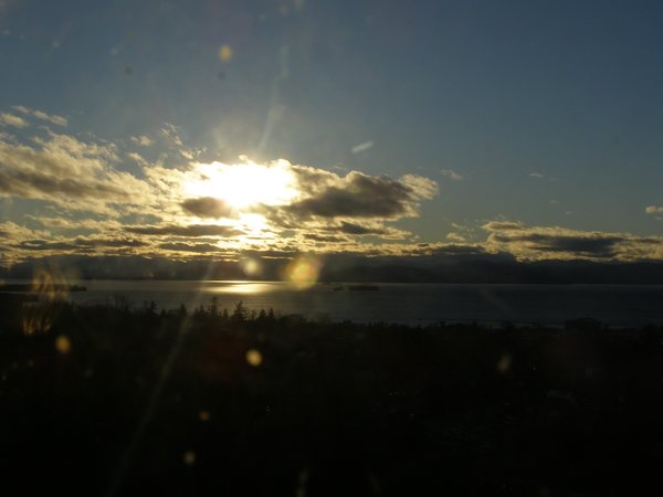 Burlington sunset on Tuesday, November 18, 2025 at 3:58 PM EST