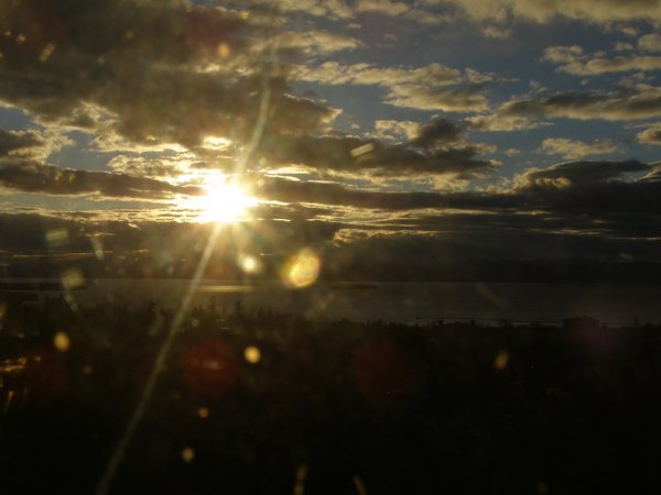 Burlington sunset on Saturday, November 22, 2025 at 3:58 PM EST