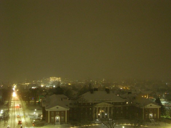Burlington sunset on Monday, December 22, 2025 at 5:59 PM EST