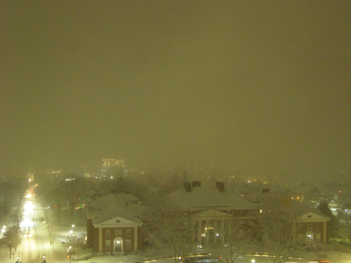 Right view, Burlington sunset on Tuesday, December 23, 2025