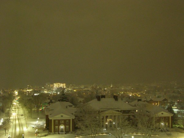 Burlington sunset on Tuesday, December 23, 2025 at 6:14 PM EST