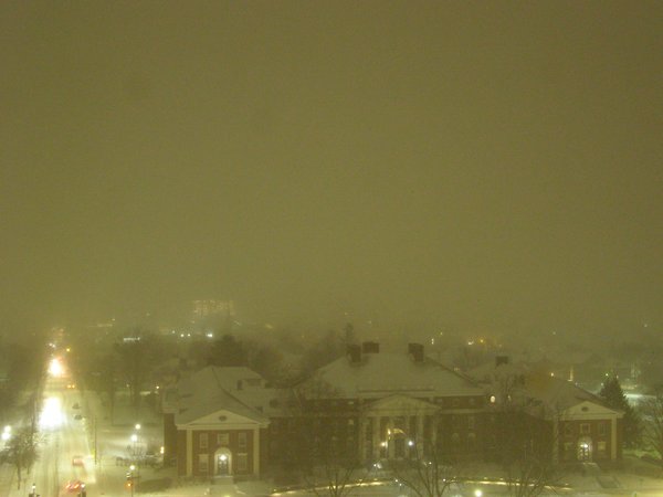 Burlington sunset on Monday, January 5, 2026 at 5:59 PM EST