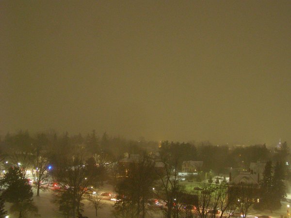 Burlington sunset on Monday, January 5, 2026 at 5:18 PM EST
