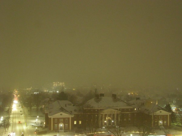 Burlington sunset on Monday, January 5, 2026 at 5:29 PM EST