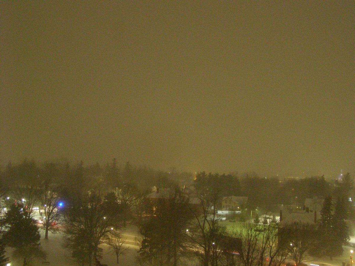 Left view, Burlington sunset on Monday, January 5, 2026