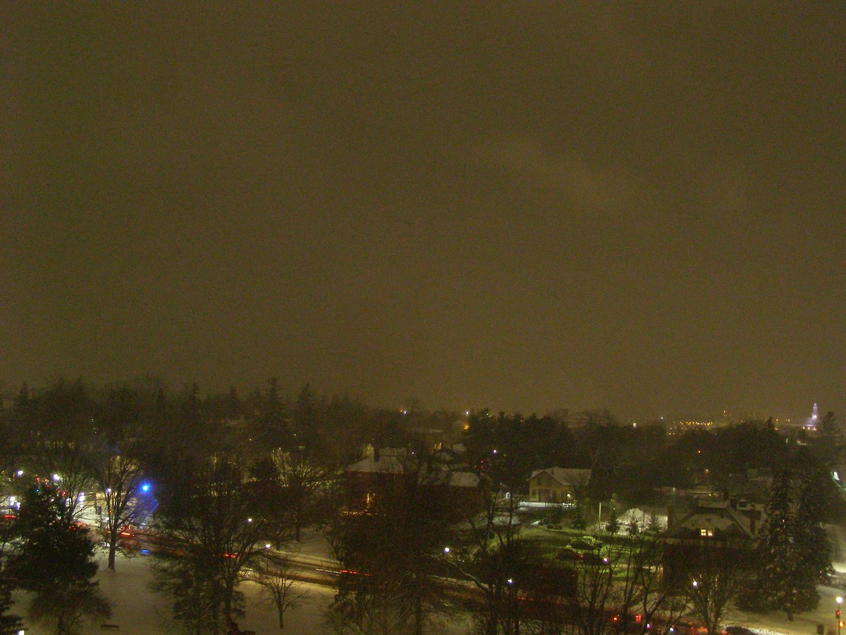 Left view, Burlington sunset on Wednesday, January 7, 2026