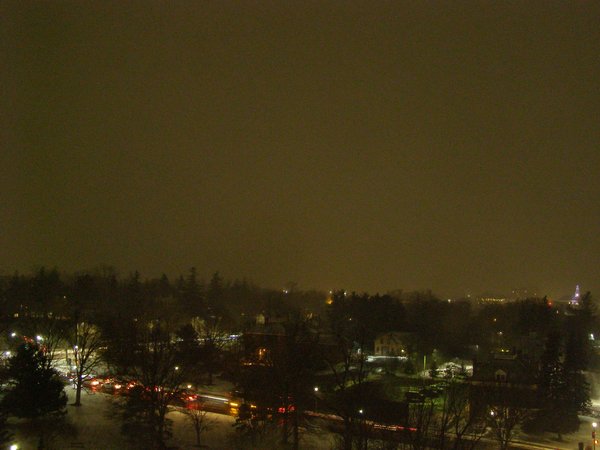 Burlington sunset on Friday, January 23, 2026 at 6:29 PM EST