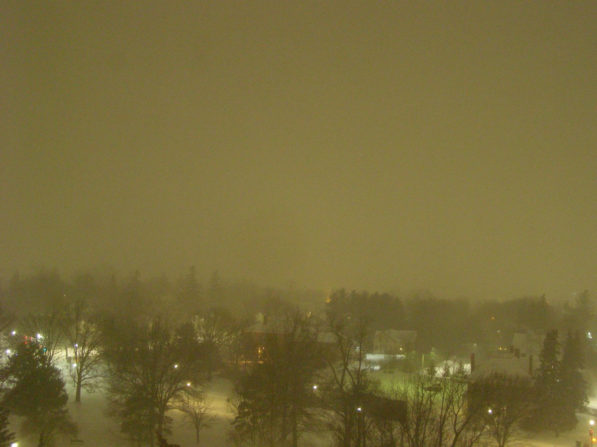 Left view, Burlington sunset on Sunday, January 25, 2026