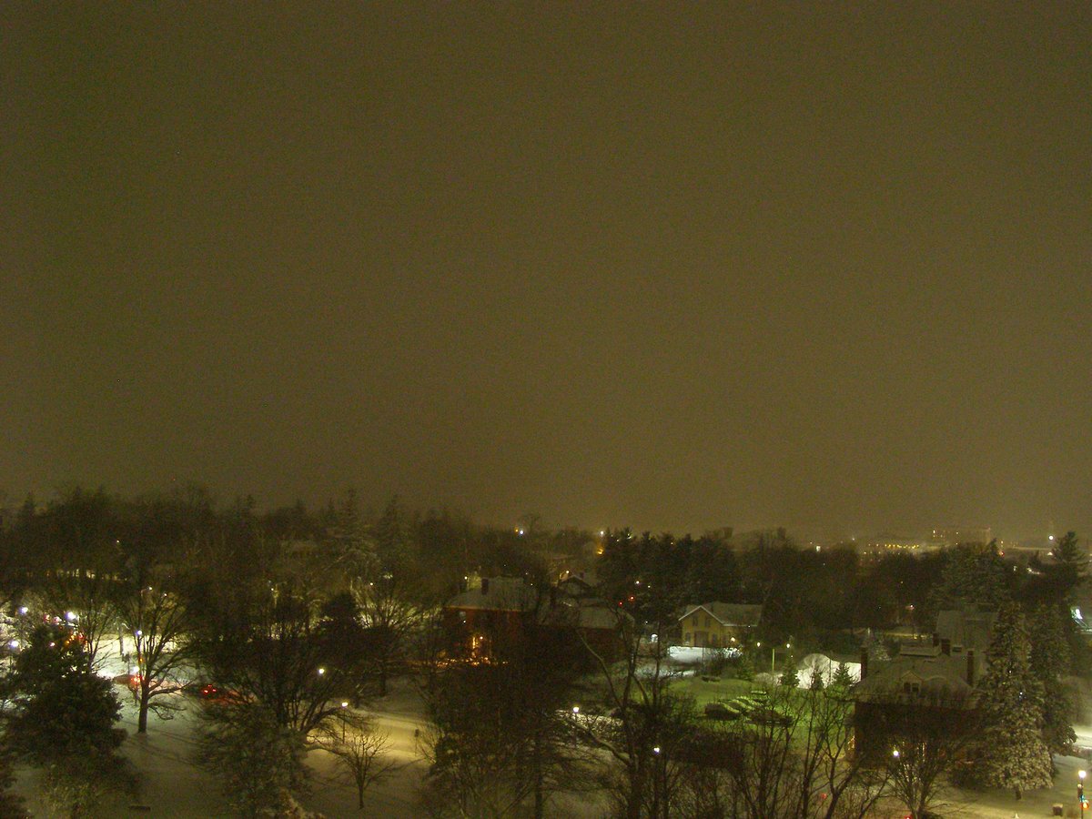 Left view, Burlington sunset on Monday, January 26, 2026