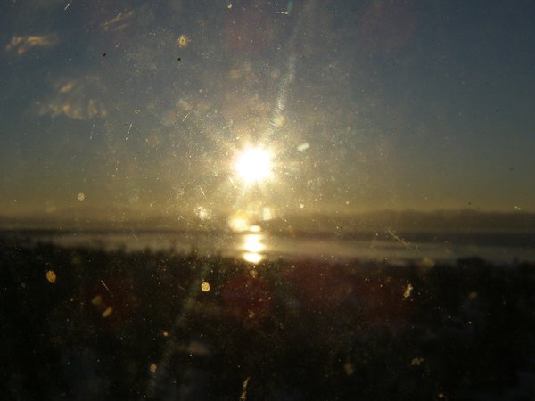 Burlington sunset on Sunday, February 1, 2026 at 4:44 PM EST