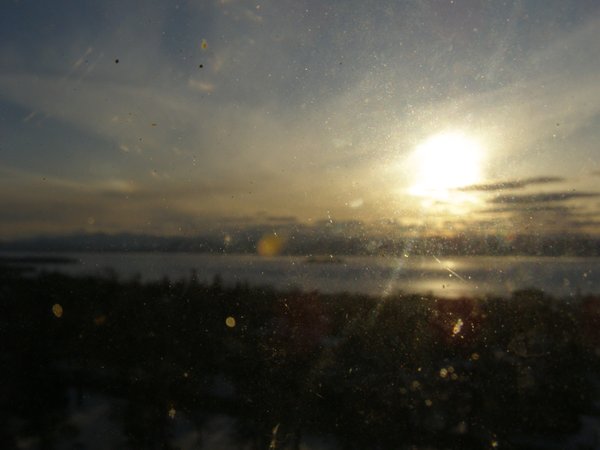 Burlington sunset on Thursday, February 26, 2026 at 5:14 PM EST