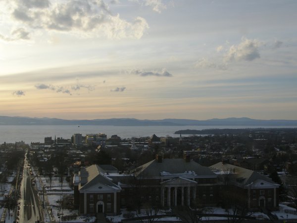 Burlington sunset on Saturday, February 28, 2026 at 5:14 PM EST