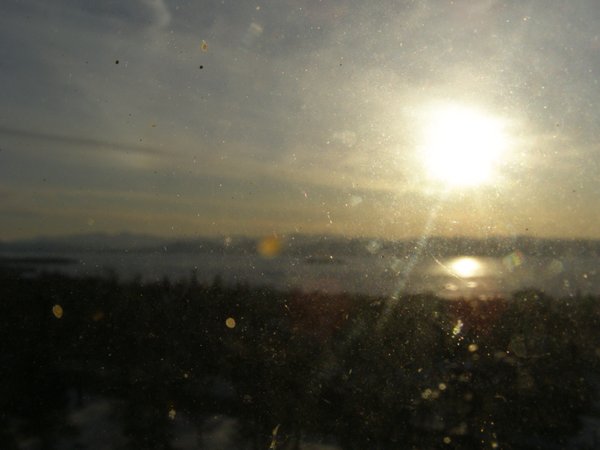 Burlington sunset on Monday, March 2, 2026 at 5:14 PM EST
