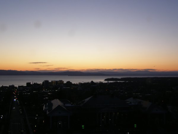 Burlington sunset on Friday, March 27, 2026 at 7:44 PM EDT