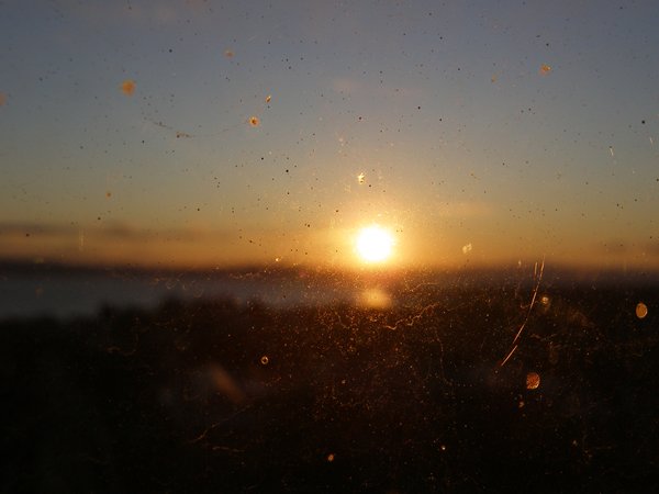 Burlington sunset on Monday, April 20, 2026 at 7:44 PM EDT