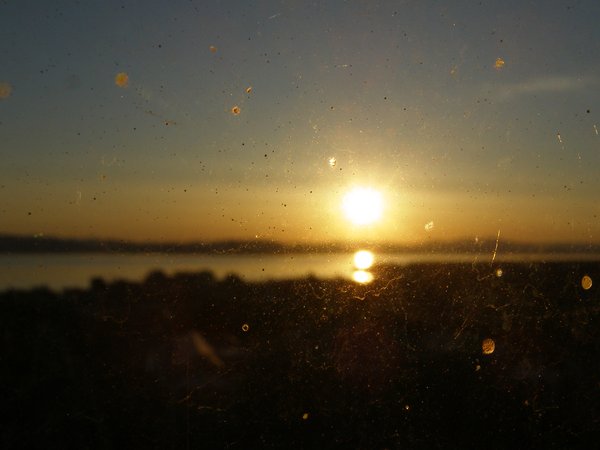 Burlington sunset on Sunday, April 26, 2026 at 7:44 PM EDT