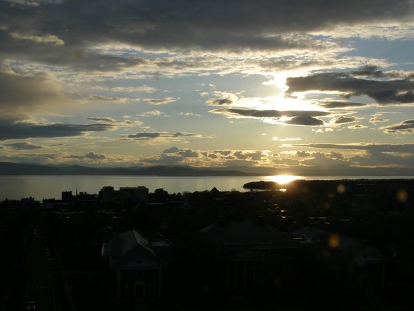 Burlington sunset on Monday, May 11, 2026 at 7:44 PM EDT