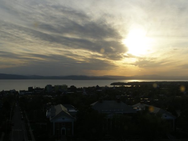 Burlington sunset from May 17, 2026