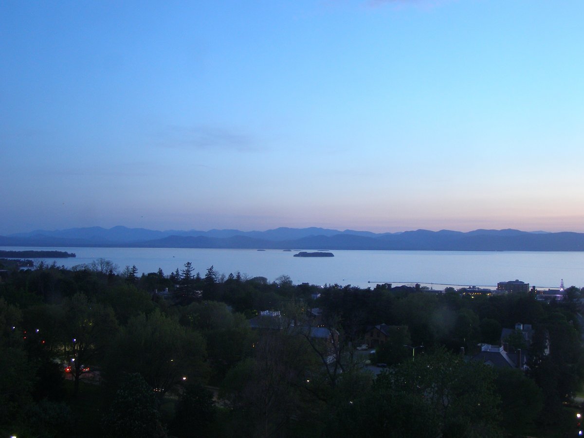 Left view, Burlington sunset on Tuesday, May 19, 2026