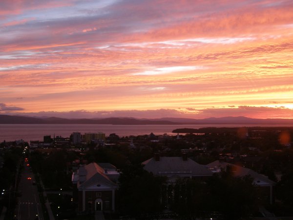 Burlington sunset from May 20, 2026