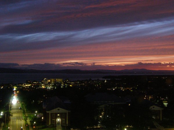 Burlington sunset on Wednesday, May 20, 2026 at 9:14 PM EDT