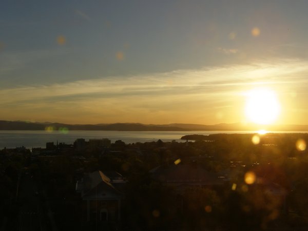 Burlington sunset on Friday, May 22, 2026 at 8:13 PM EDT