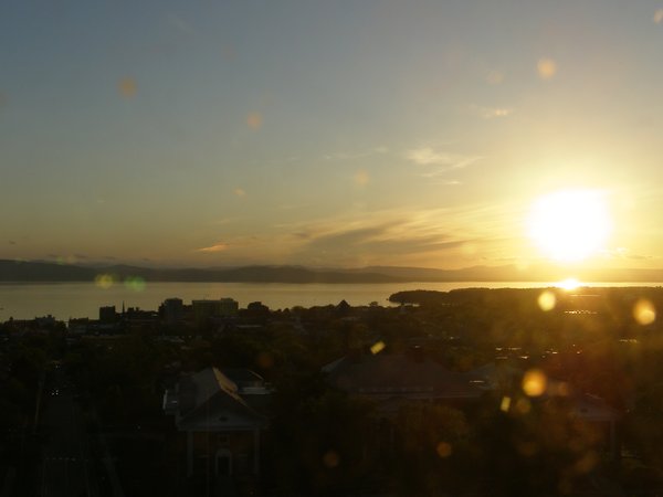 Burlington sunset on Monday, May 25, 2026 at 8:13 PM EDT
