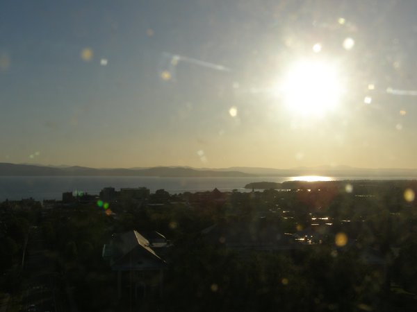 Burlington sunset on Saturday, May 30, 2026 at 7:43 PM EDT