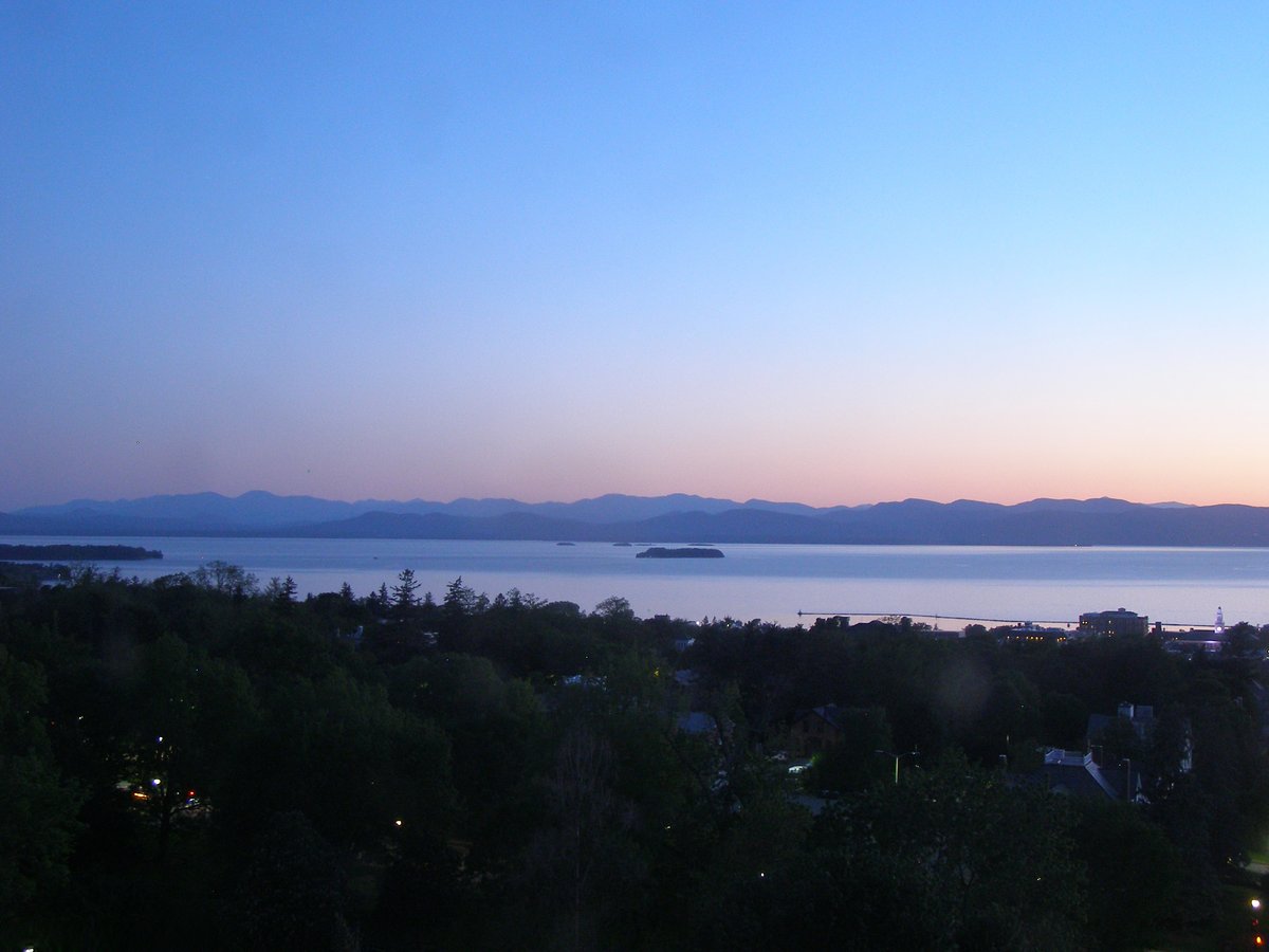 Left view, Burlington sunset on Saturday, May 30, 2026