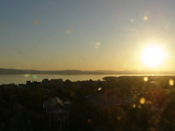 Burlington sunset on Monday, June 1, 2026 at 8:13 PM EDT