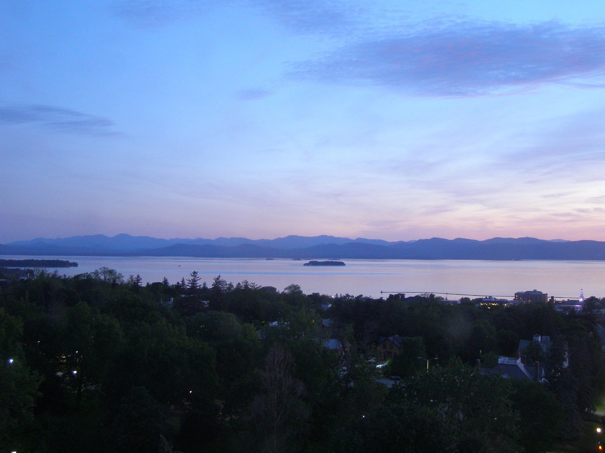 Left view, Burlington sunset on Tuesday, June 2, 2026