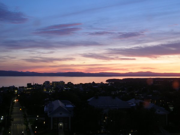 Burlington sunset from June 2, 2026