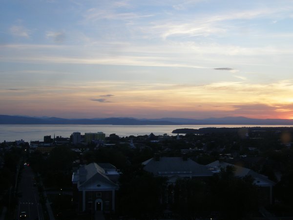 Burlington sunset from June 4, 2026