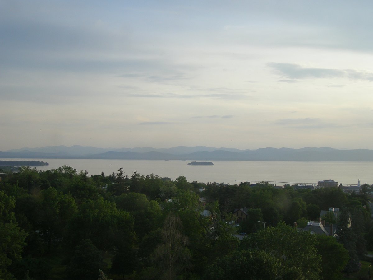 Left view, Burlington sunset on Friday, June 5, 2026