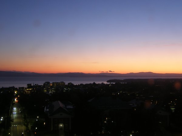 Burlington sunset on Sunday, June 7, 2026 at 9:28 PM EDT