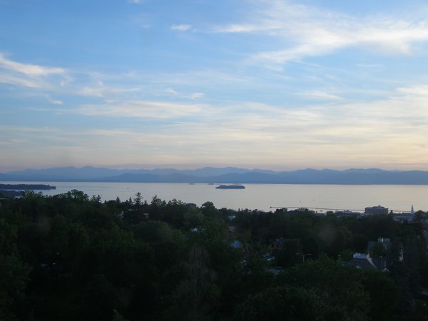 Burlington sunset on Tuesday, June 9, 2026 at 8:18 PM EDT
